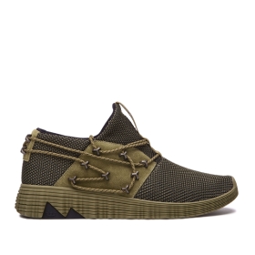 Supra Mens MALLI Low Top Shoes Avocado/avocado | US-39462